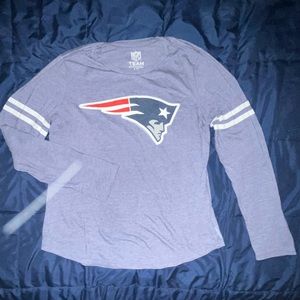 New England patriots long sleeve tshirt large